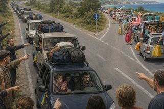 Když Ukrajinci jedou domů, prý nejsou uprchlíci. Oni ale jen mají doma život - Médium.cz